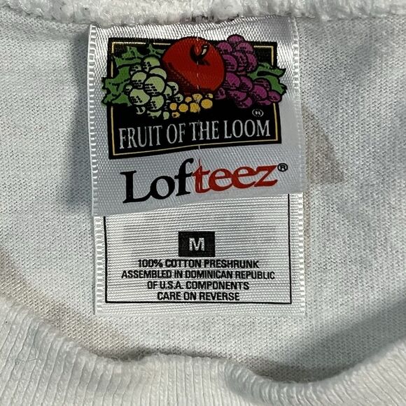 Vintage Fruit of The Loom Cropped T Shirt Cowboy Women M Western Country Music - Picture 6 of 9